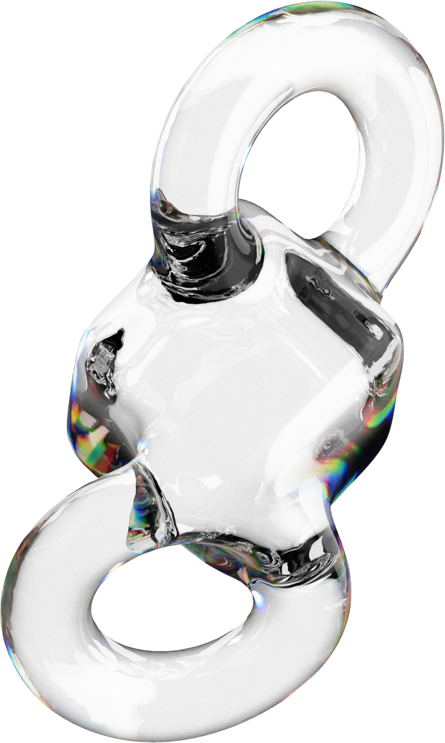 Glass sculpture No. 06 — Quiet Lens