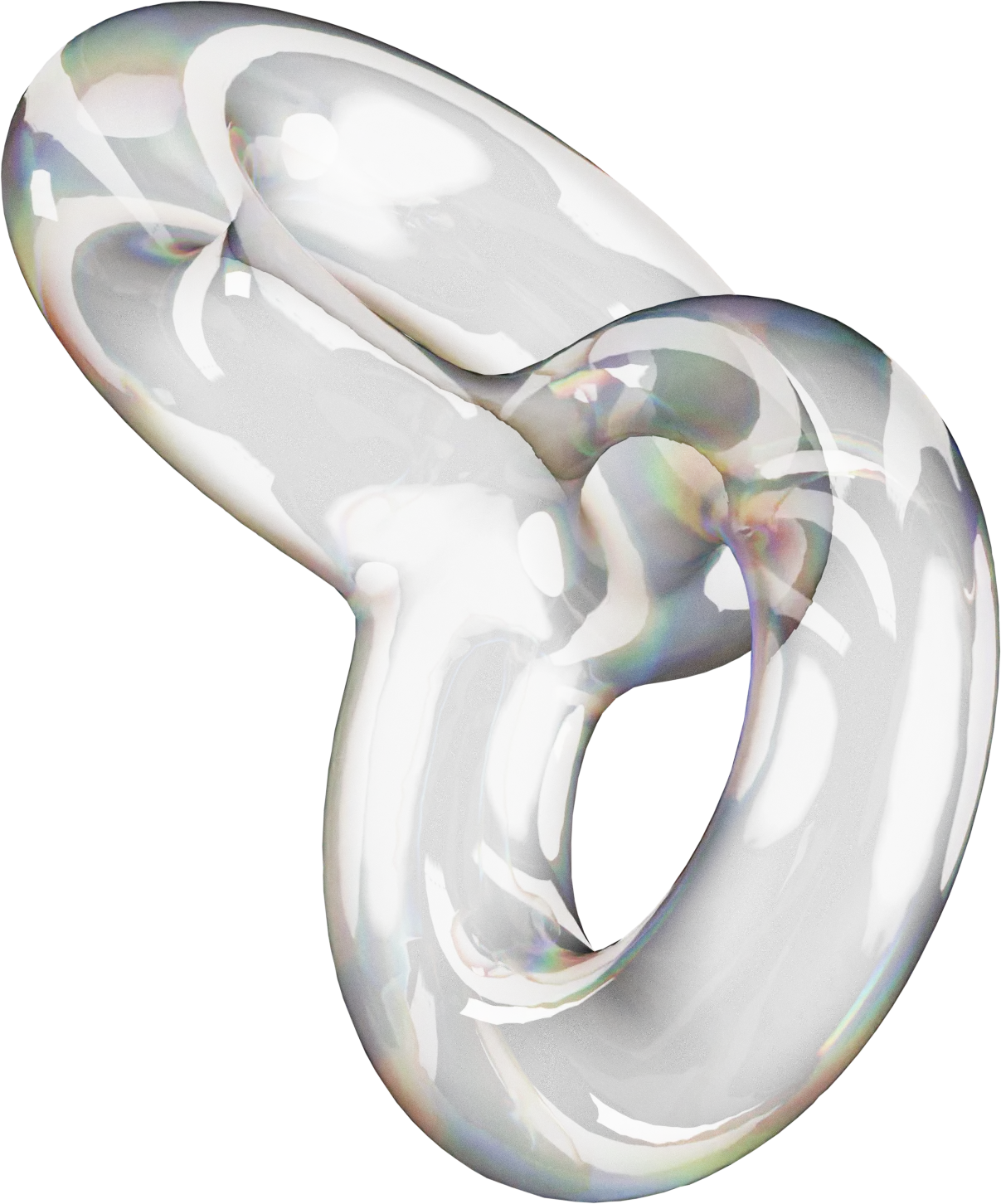 Glass sculpture No. 08 — Cold Drift