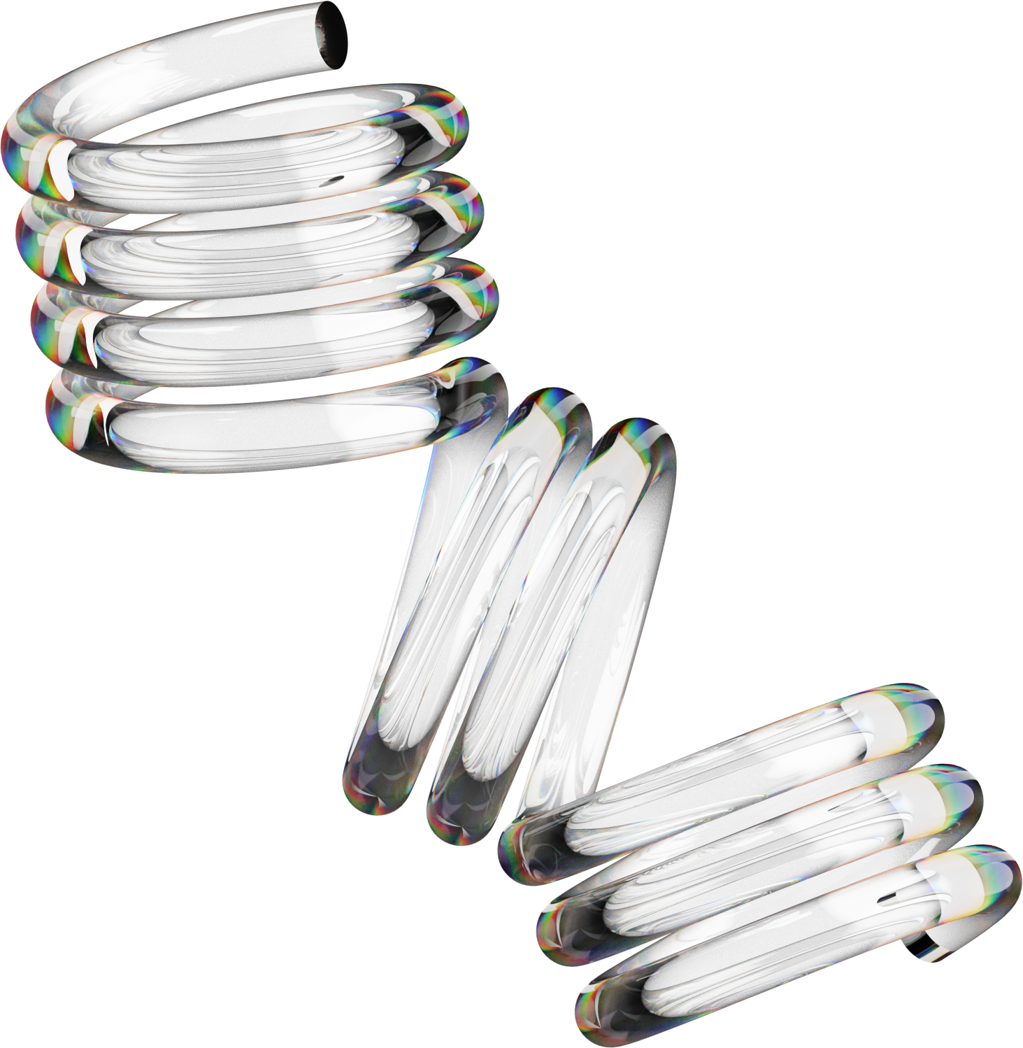 Glass sculpture No. 15 — Spoken Curve