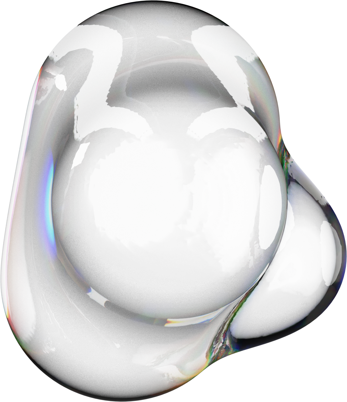 Glass sculpture No. 18 — Slow Mirror