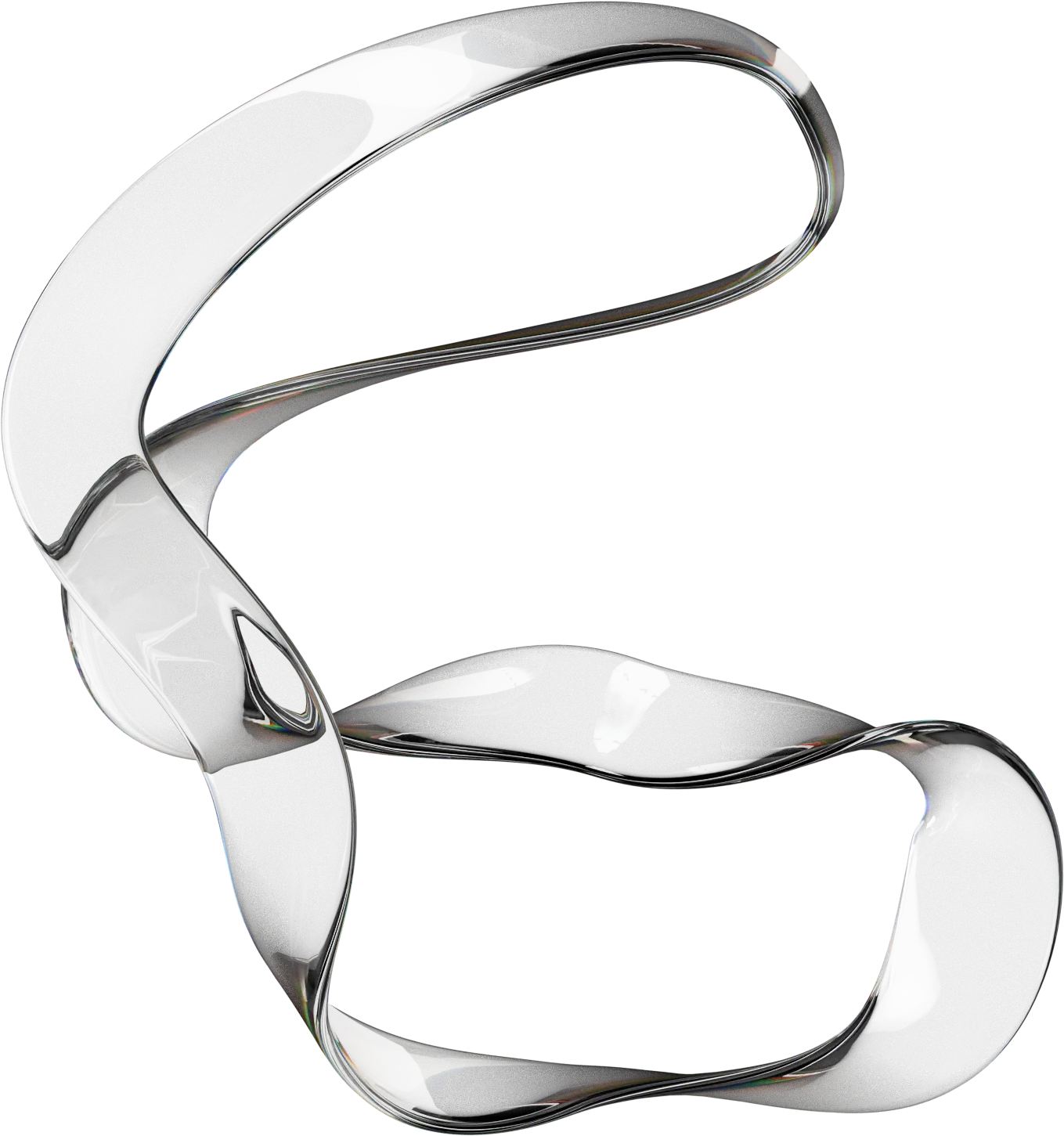 Glass sculpture No. 21 — Closed Door