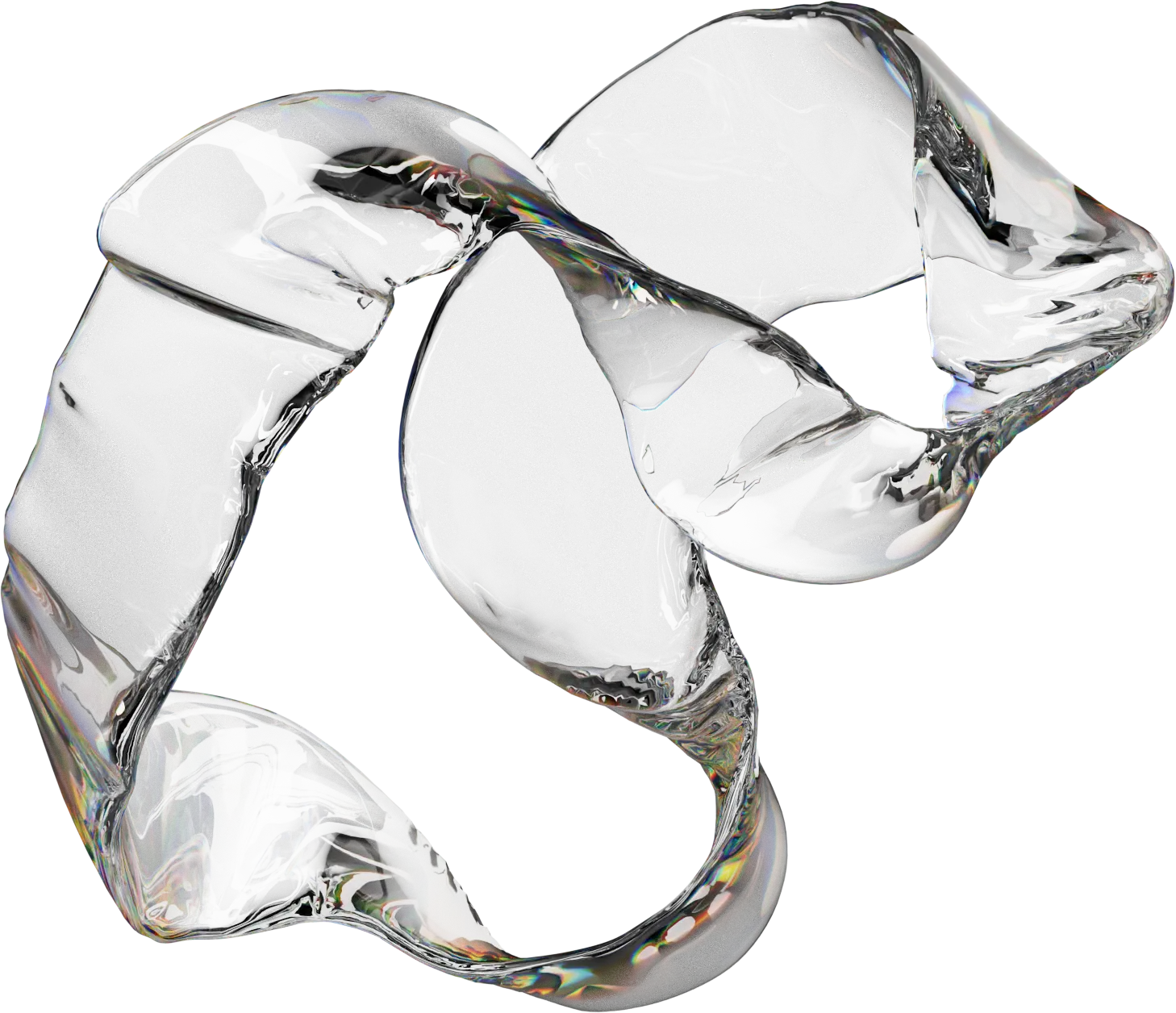Glass sculpture No. 25 — Long Throat